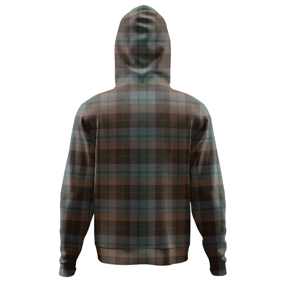 Stewart Old Weathered Tartan Plaid Hoodie