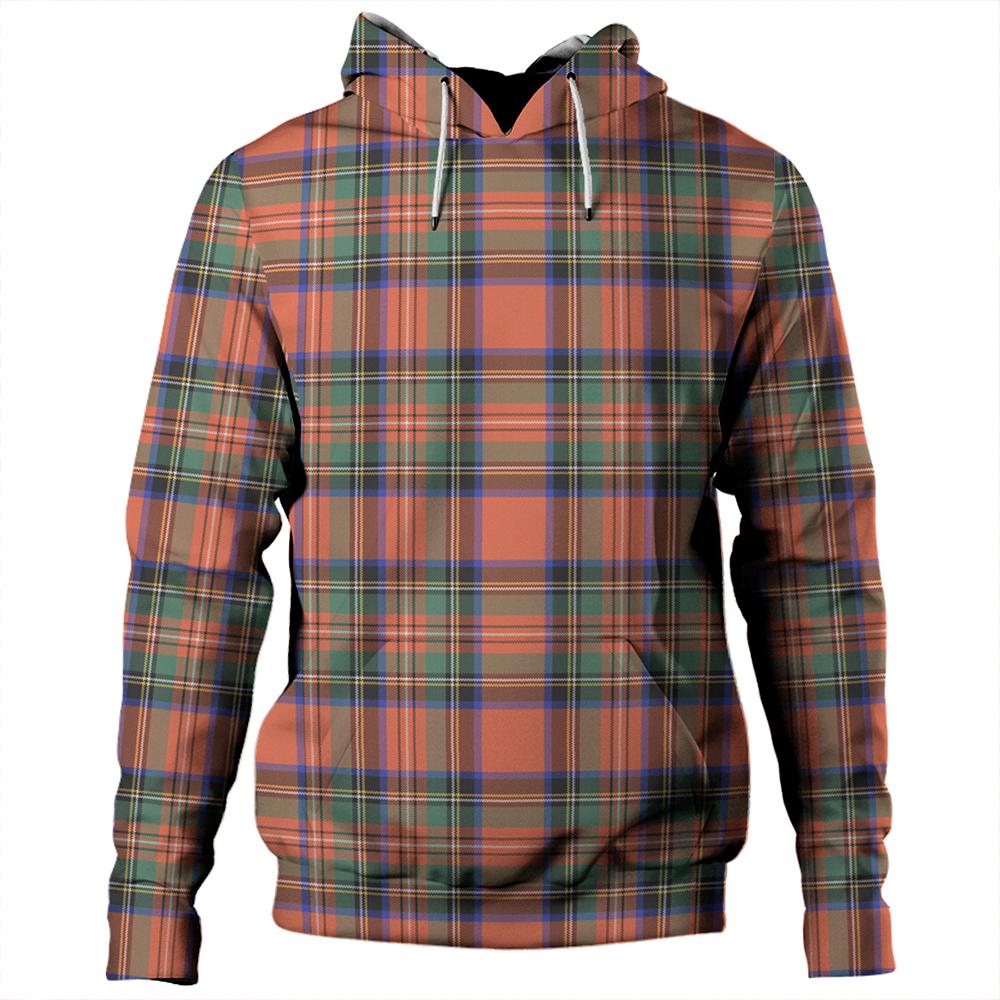 Stewart Royal Ancient Tartan Plaid Hoodie