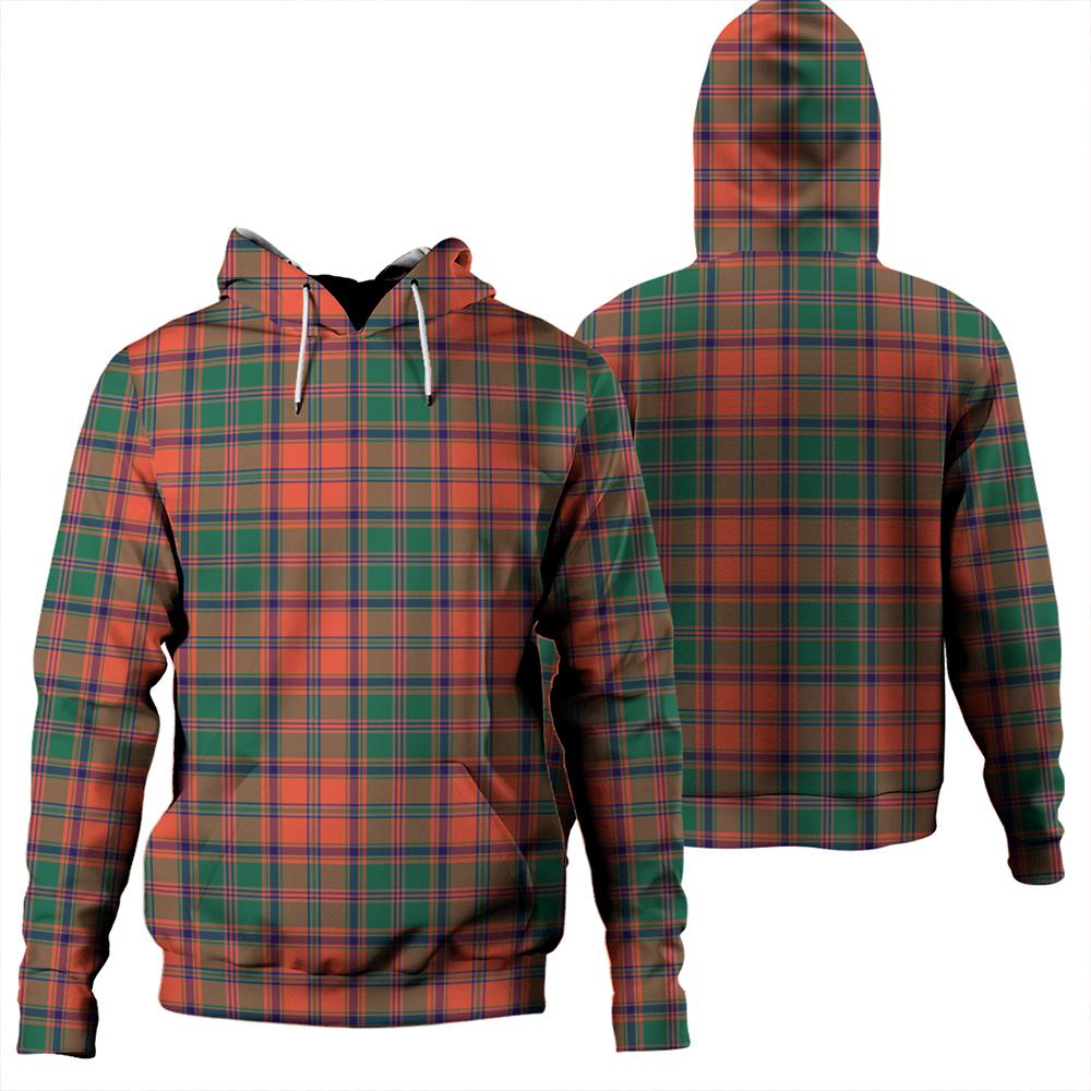 Stewart of Appin Ancient Tartan Plaid Hoodie