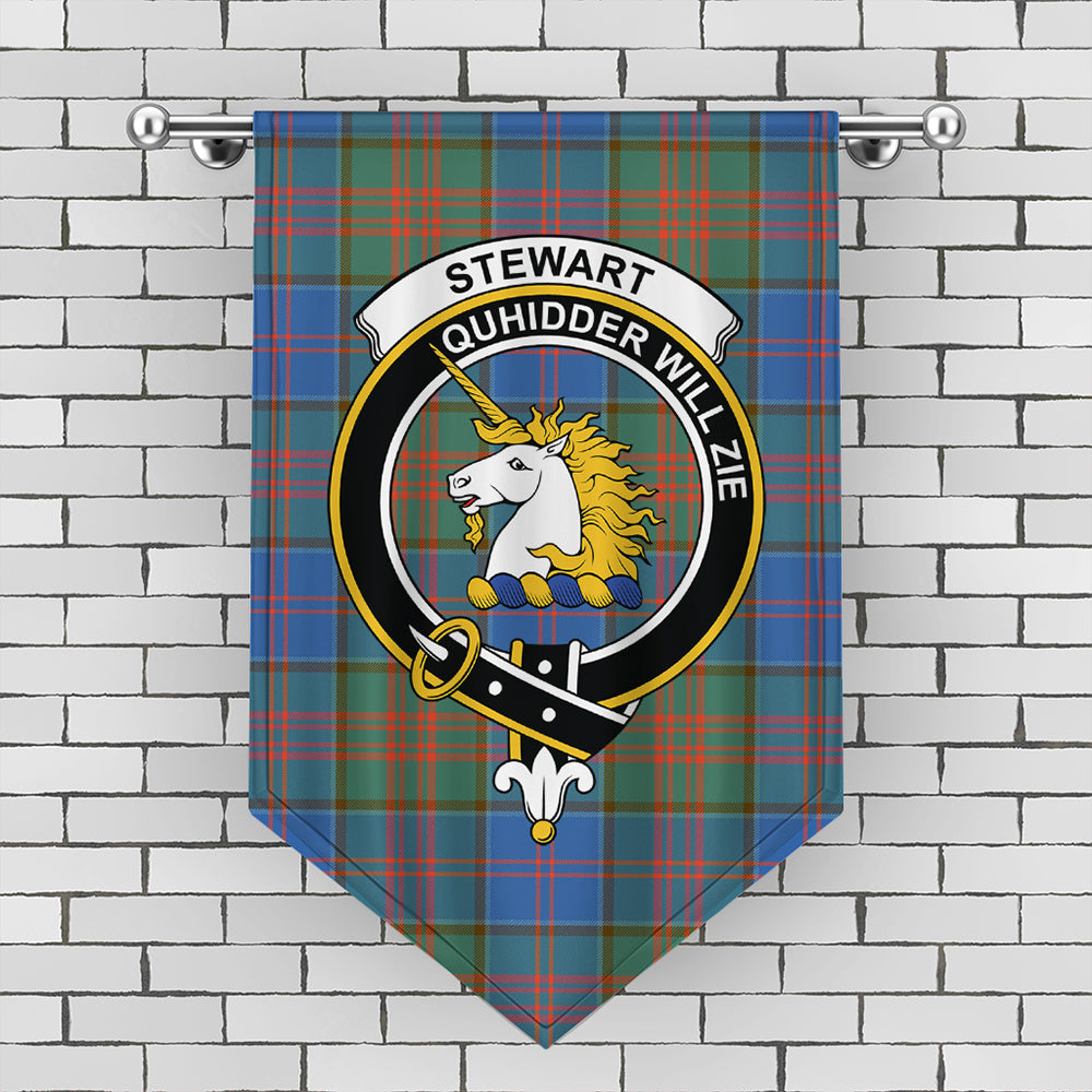 Stewart of Appin Hunting Ancient Tartan Crest Gonfalon