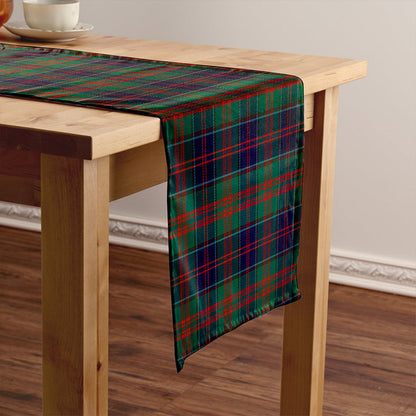 Stewart of Appin Hunting Modern Tartan Crest Table Runner