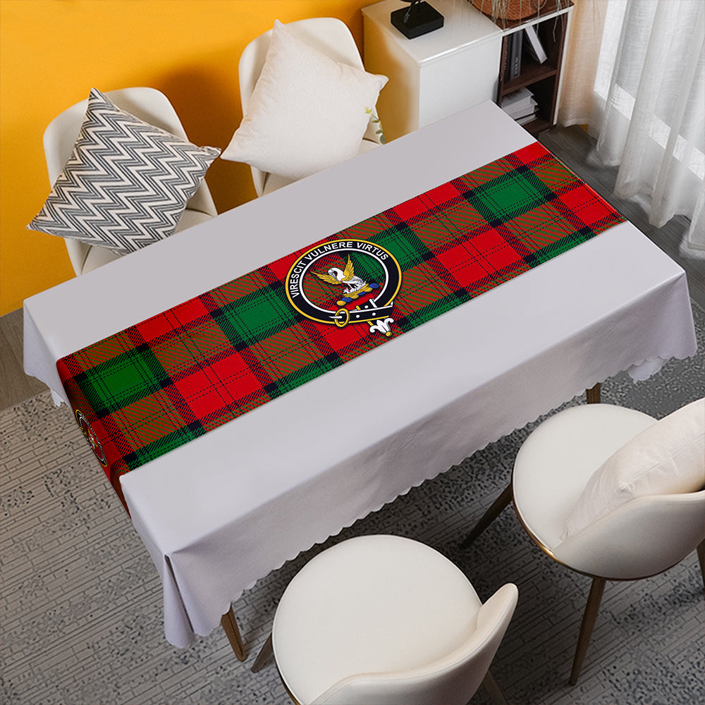 Stewart of Atholl Ancient Tartan Crest Table Runner