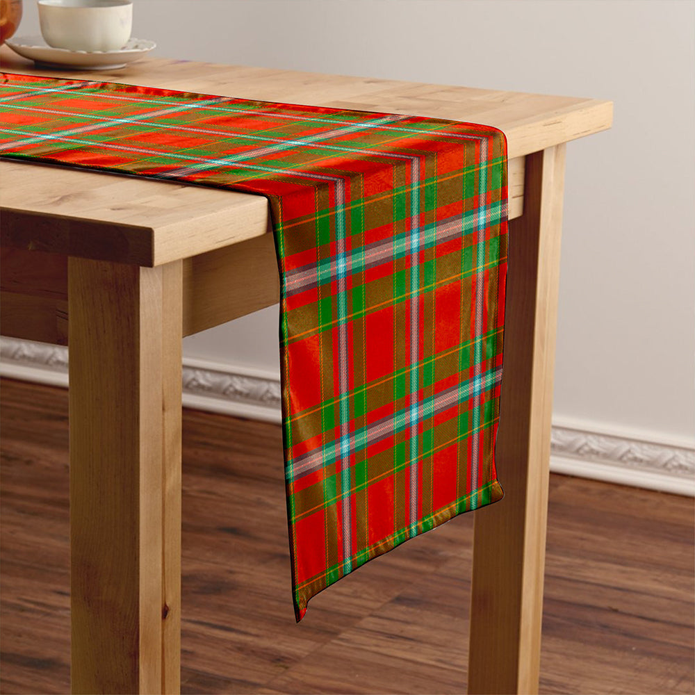 Stewart of Fingask Ancient Tartan Crest Table Runner