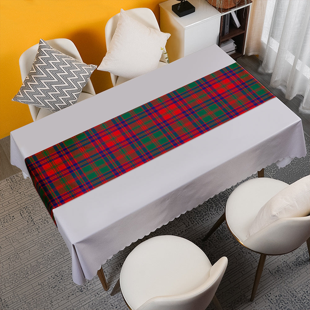 Stewart of Killiecrankie Modern Tartan Crest Table Runner