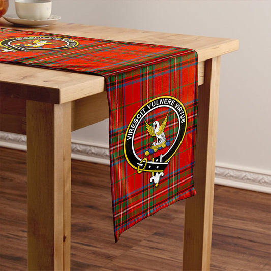 Stewart of Rothesay Ancient Tartan Crest Table Runner