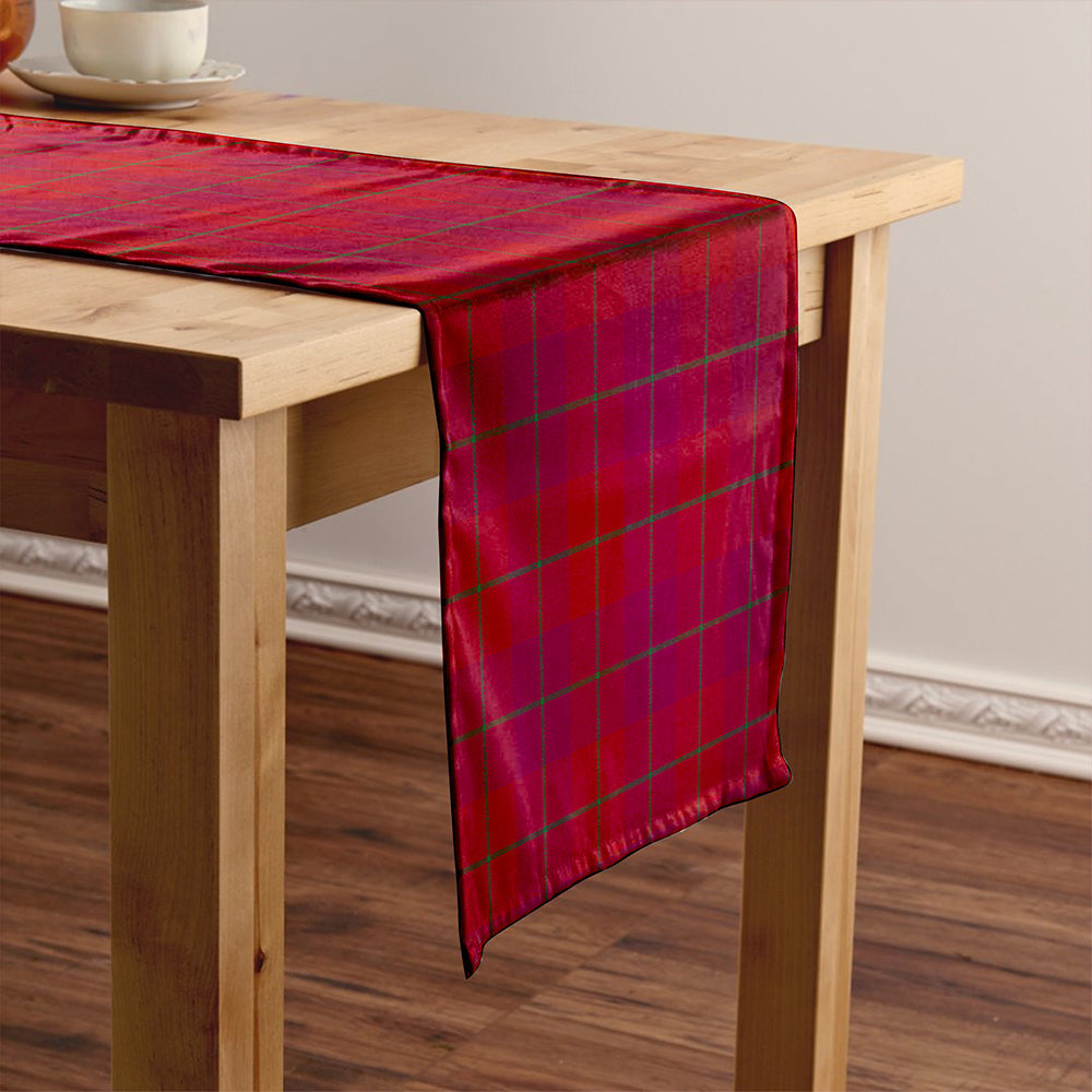 Stirling of Keir Modern Tartan Crest Table Runner