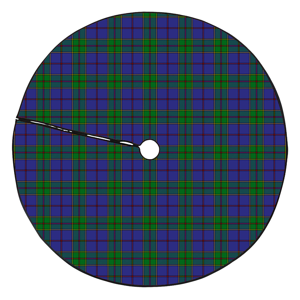 Strachan Tartan Plaid Christmas Tree Skirt