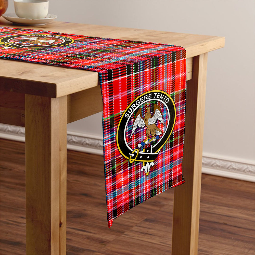 Straiton Tartan Crest Table Runner