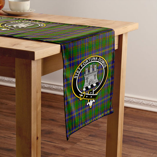 Strange of Balkaskie Tartan Crest Table Runner