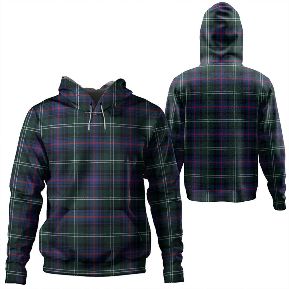 Sutherland Modern Tartan Plaid Hoodie