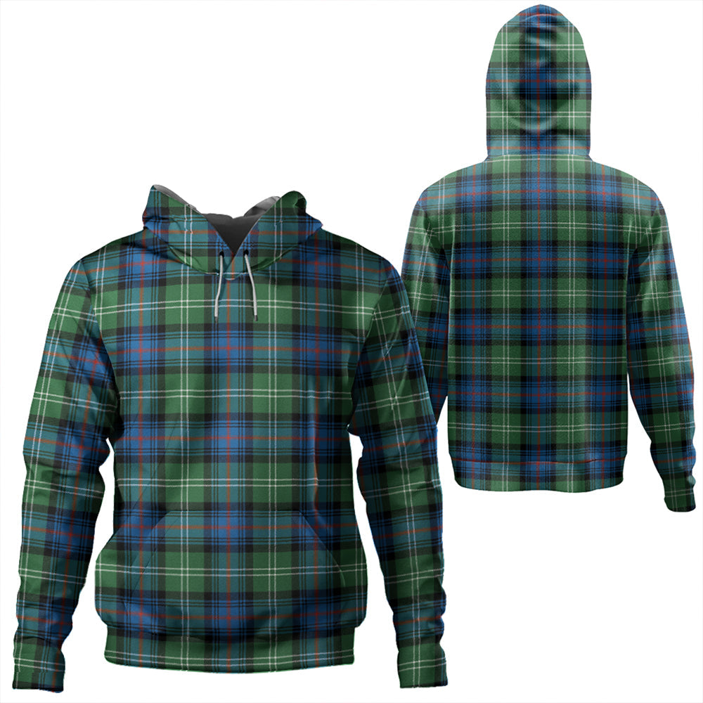 Sutherland Old Ancient Tartan Plaid Hoodie