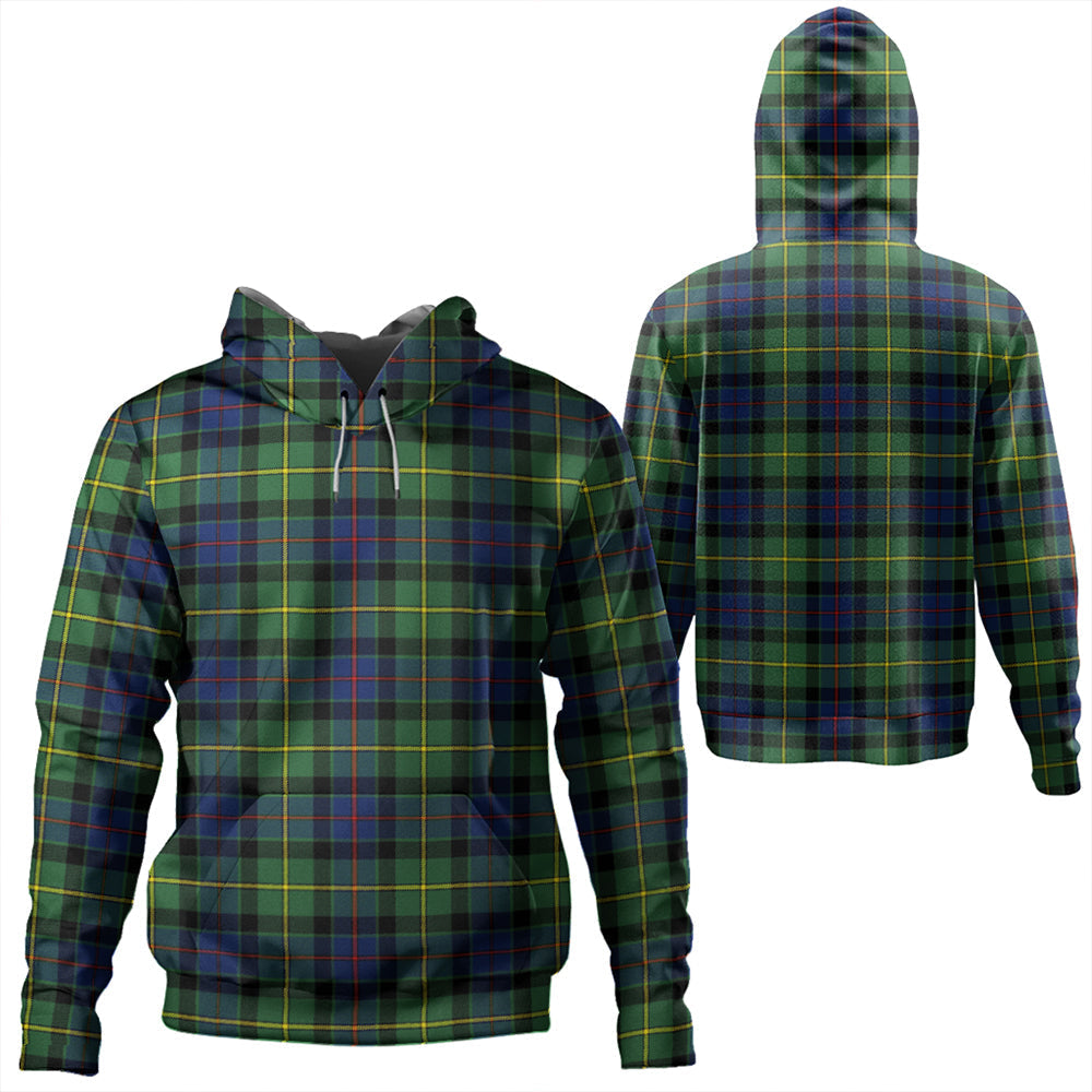 Tait Modern Tartan Plaid Hoodie