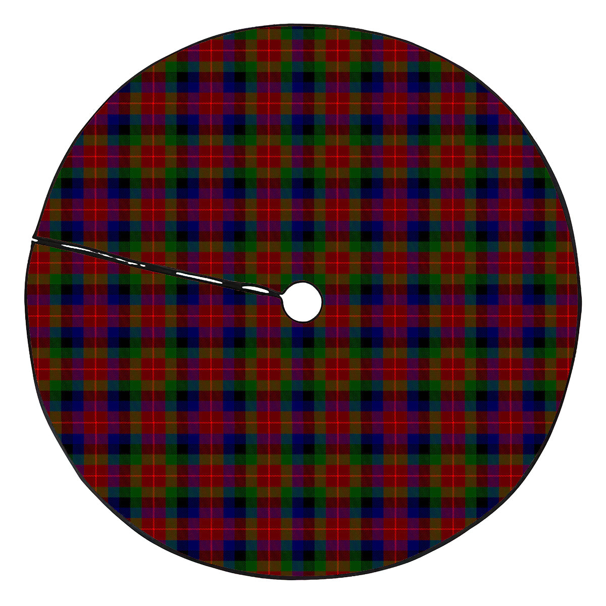 Tennant Tartan Plaid Christmas Tree Skirt