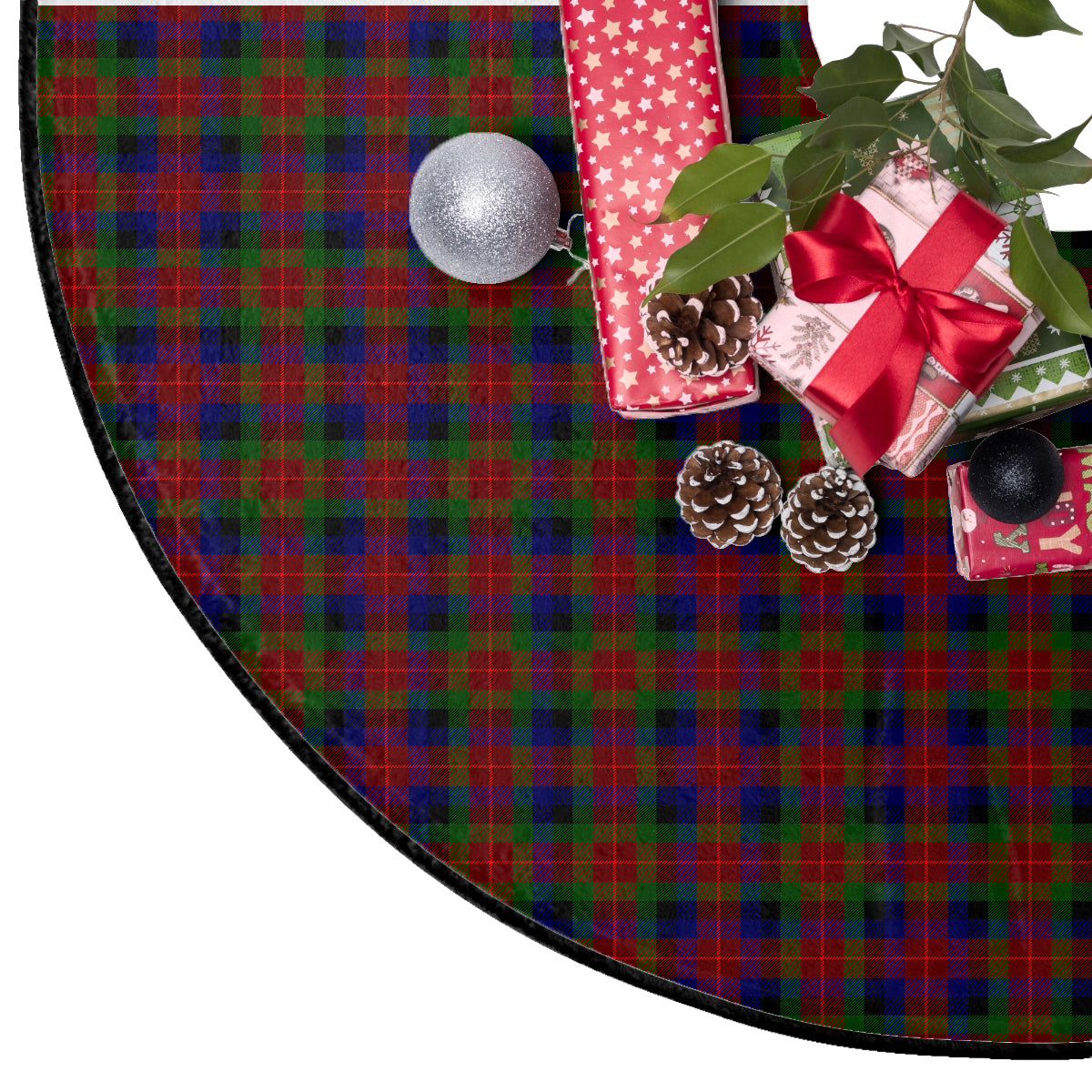 Tennant Tartan Plaid Christmas Tree Skirt