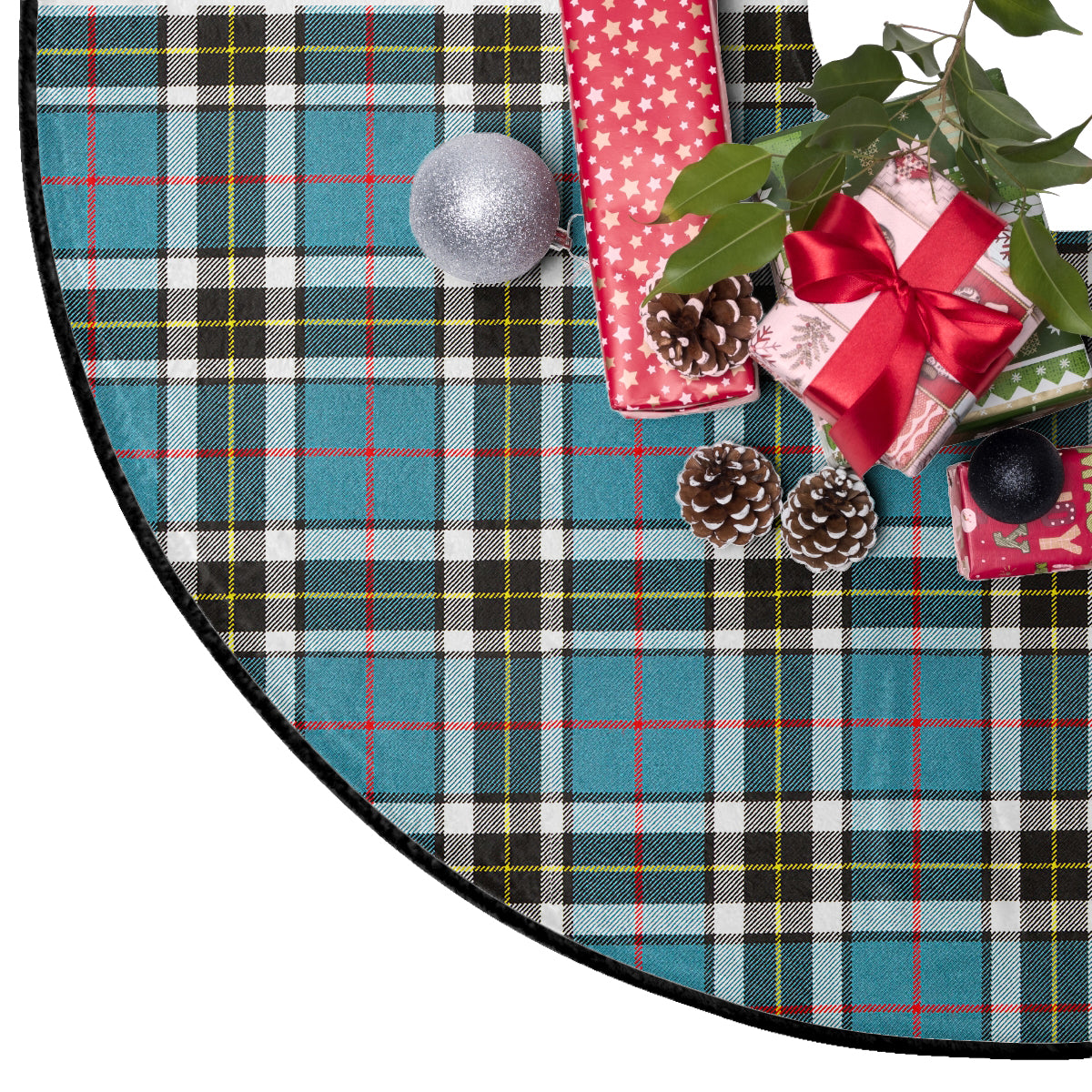 Thomson Tartan Plaid Christmas Tree Skirt