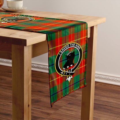 Turnbull Dress Ancient Tartan Crest Table Runner