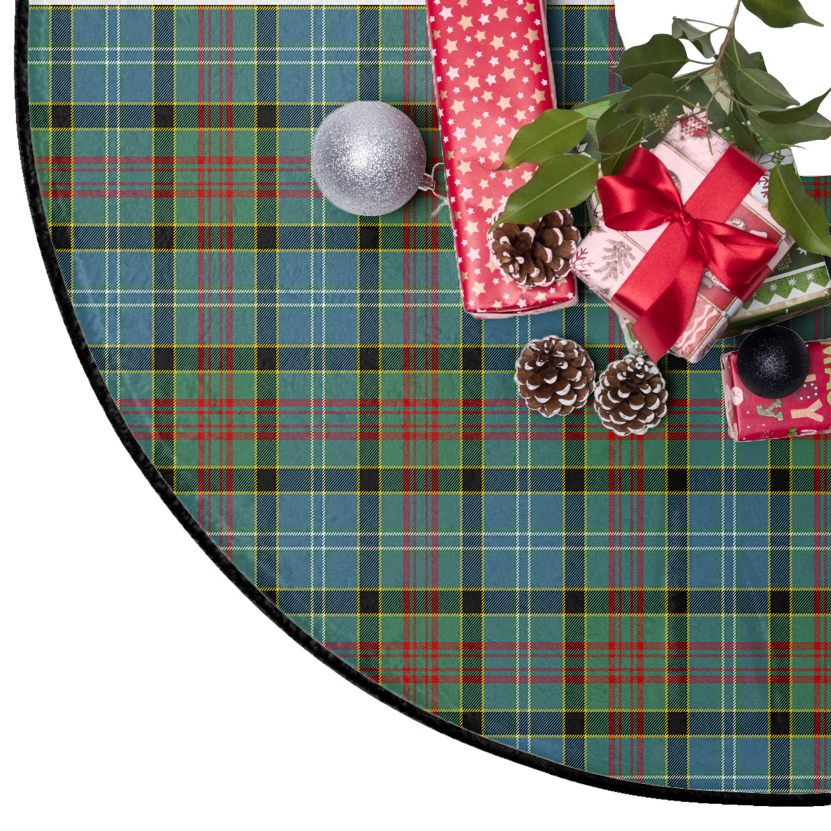 Walkinshaw Tartan Plaid Christmas Tree Skirt