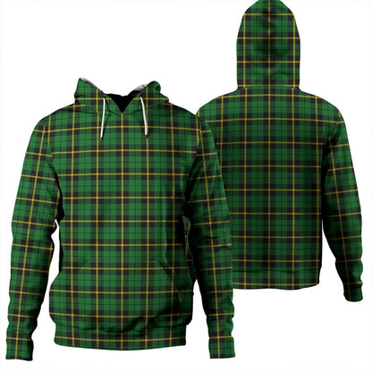 Wallace Hunting Green Tartan Plaid Hoodie