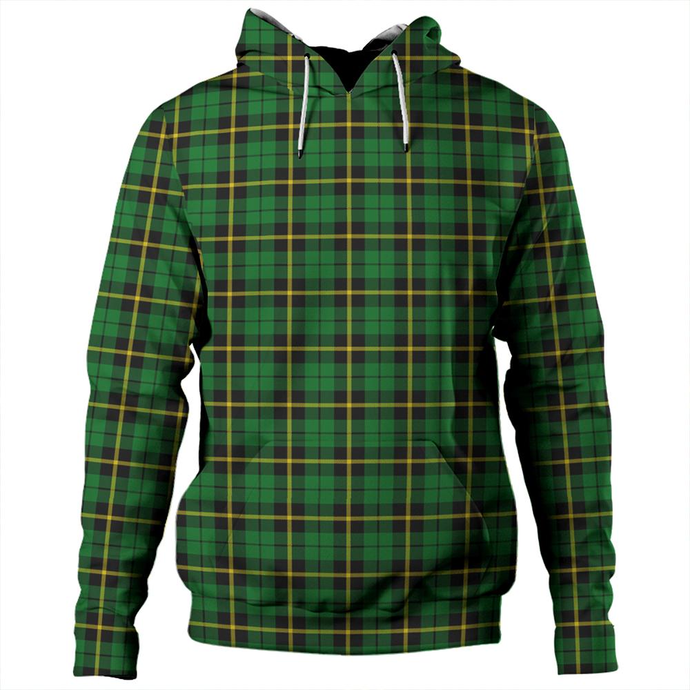 Wallace Hunting Green Tartan Plaid Hoodie