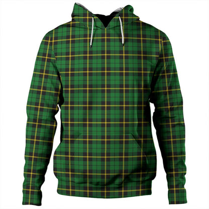 Wallace Hunting Green Tartan Plaid Hoodie