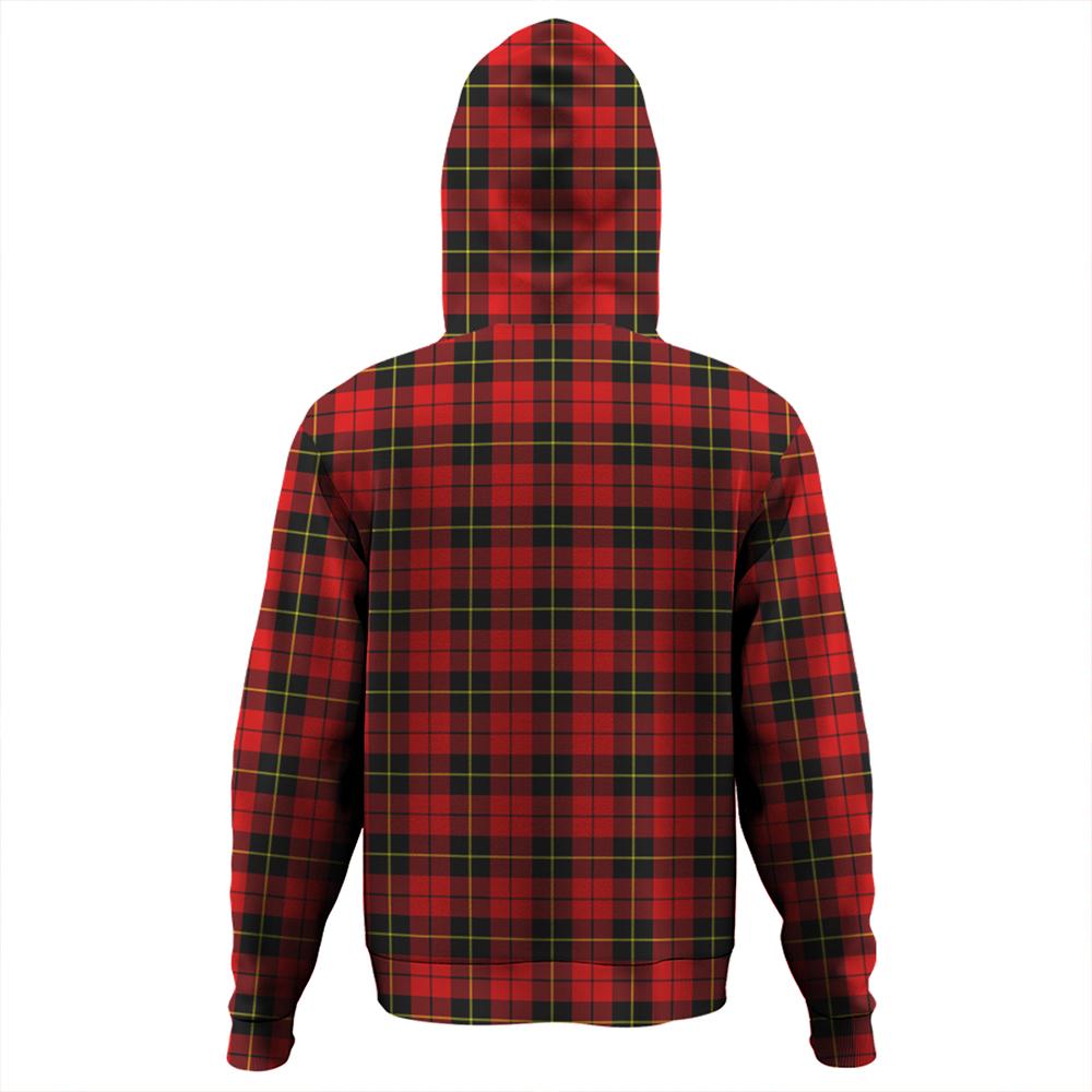 Wallace Hunting Red Tartan Plaid Hoodie