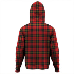 Wallace Hunting Red Tartan Plaid Hoodie