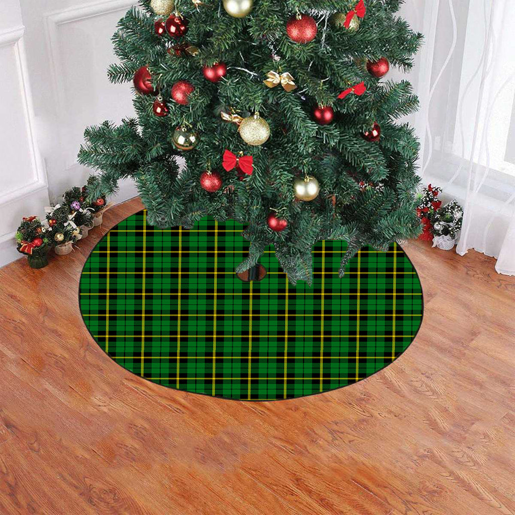 Wallace Hunting Green Tartan Plaid Christmas Tree Skirt