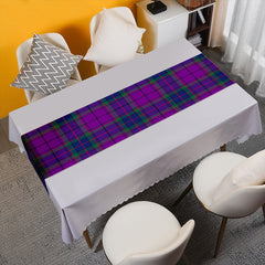 Wardlaw Modern Tartan Crest Table Runner