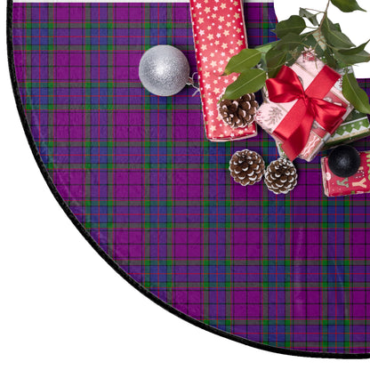 Wardlaw Modern Tartan Plaid Christmas Tree Skirt