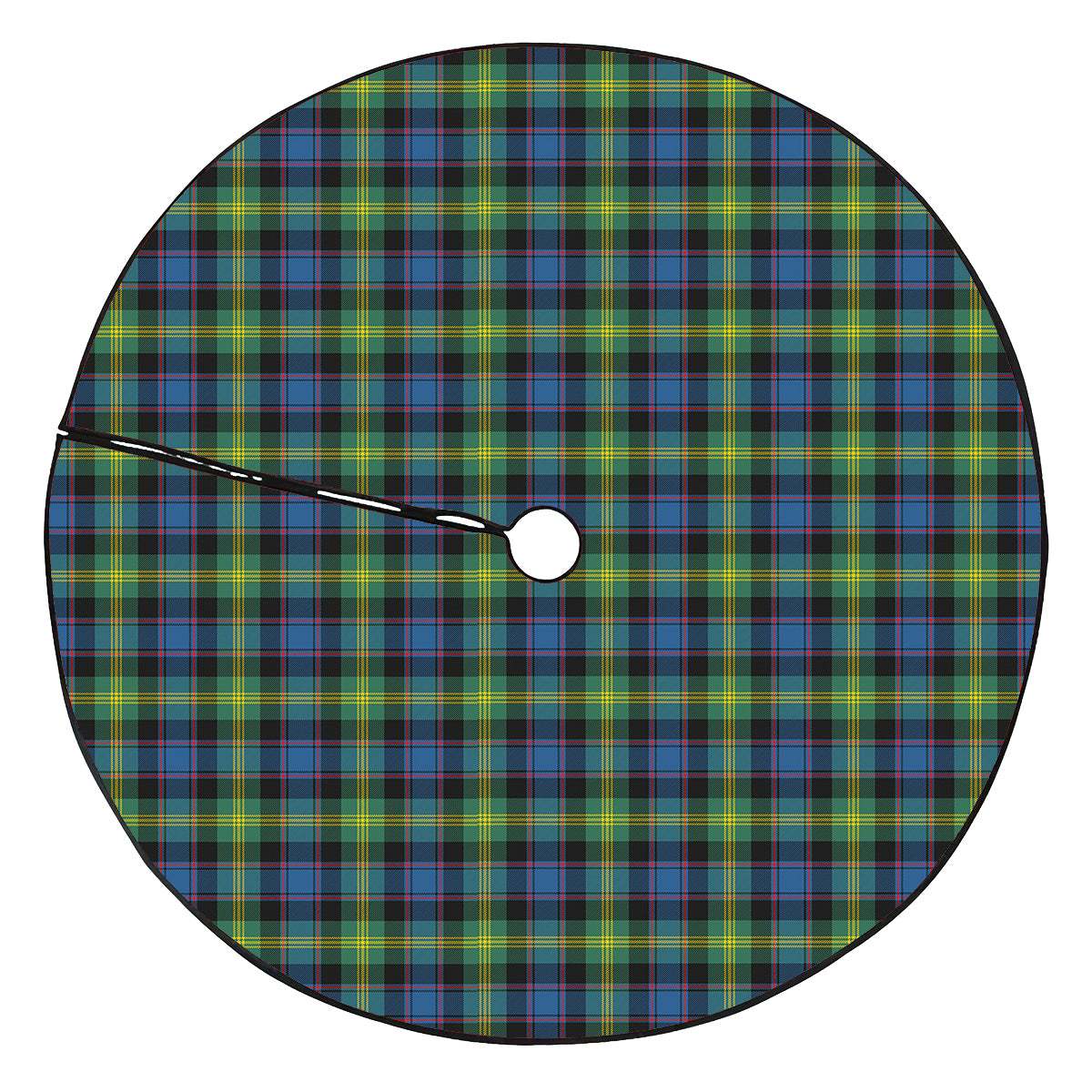 Watson Ancient Tartan Plaid Christmas Tree Skirt