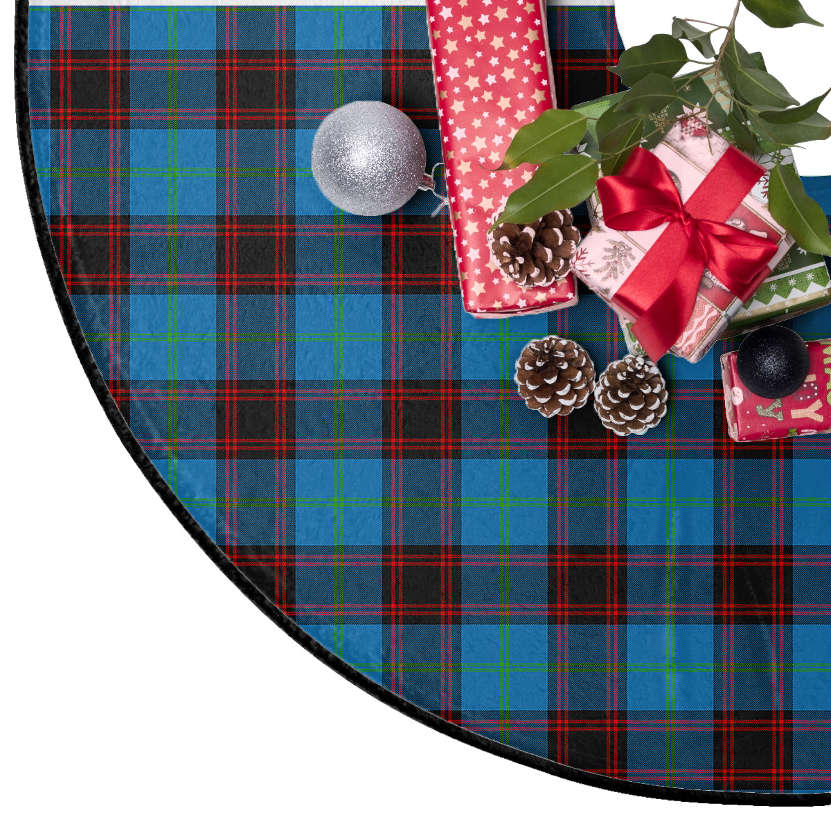 Wedderburn Tartan Plaid Christmas Tree Skirt