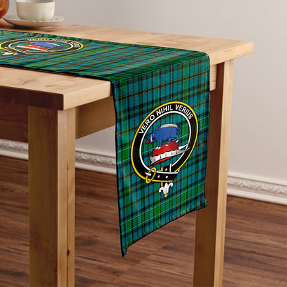 Weir Ancient Tartan Crest Table Runner