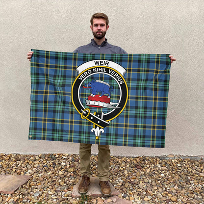 Weir Ancient Tartan Classic Crest House Flag