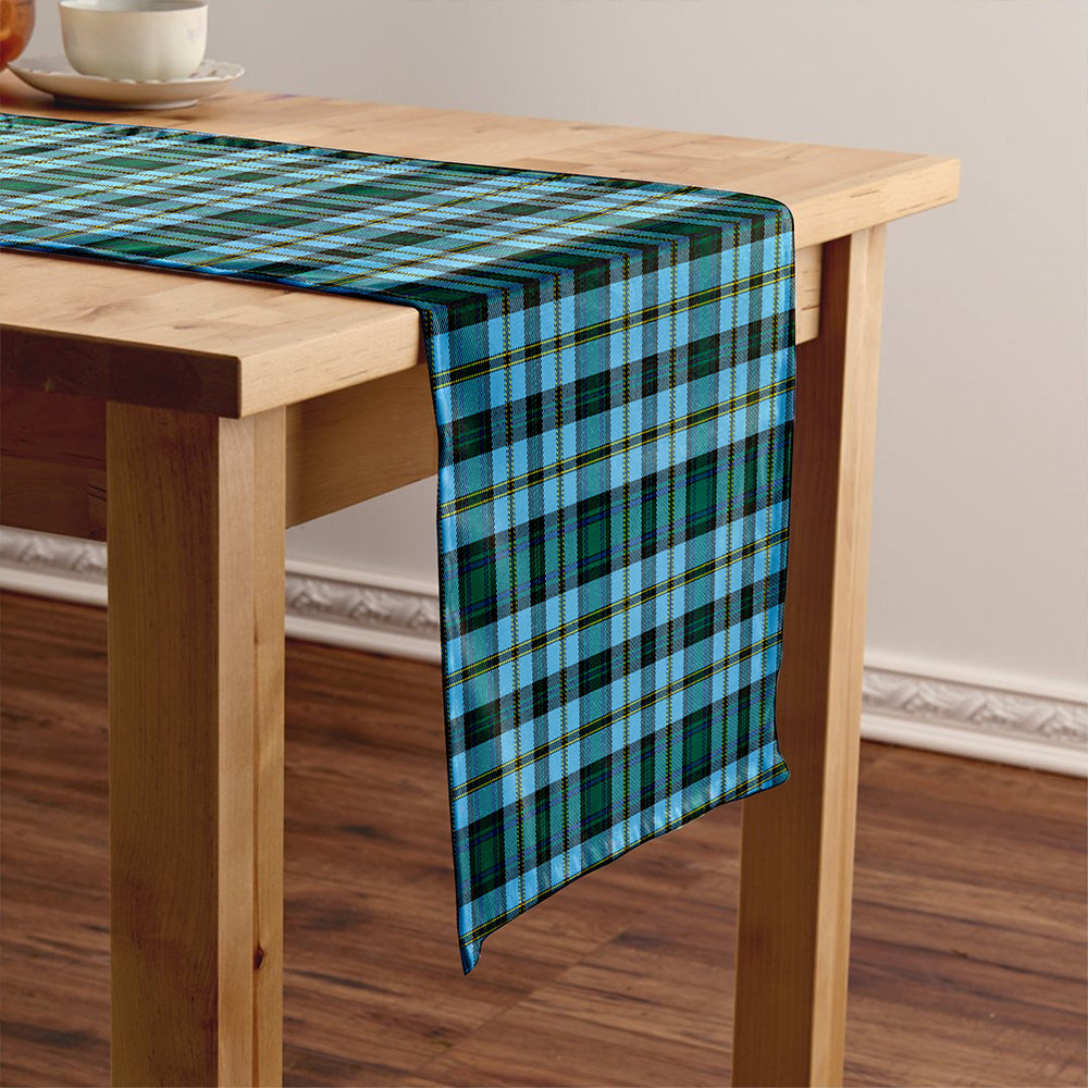 Weir Modern Tartan Crest Table Runner