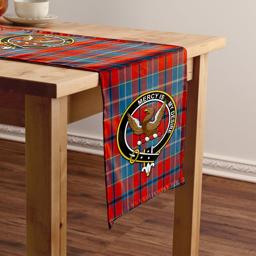 Wishart Dress Ancient Tartan Crest Table Runner