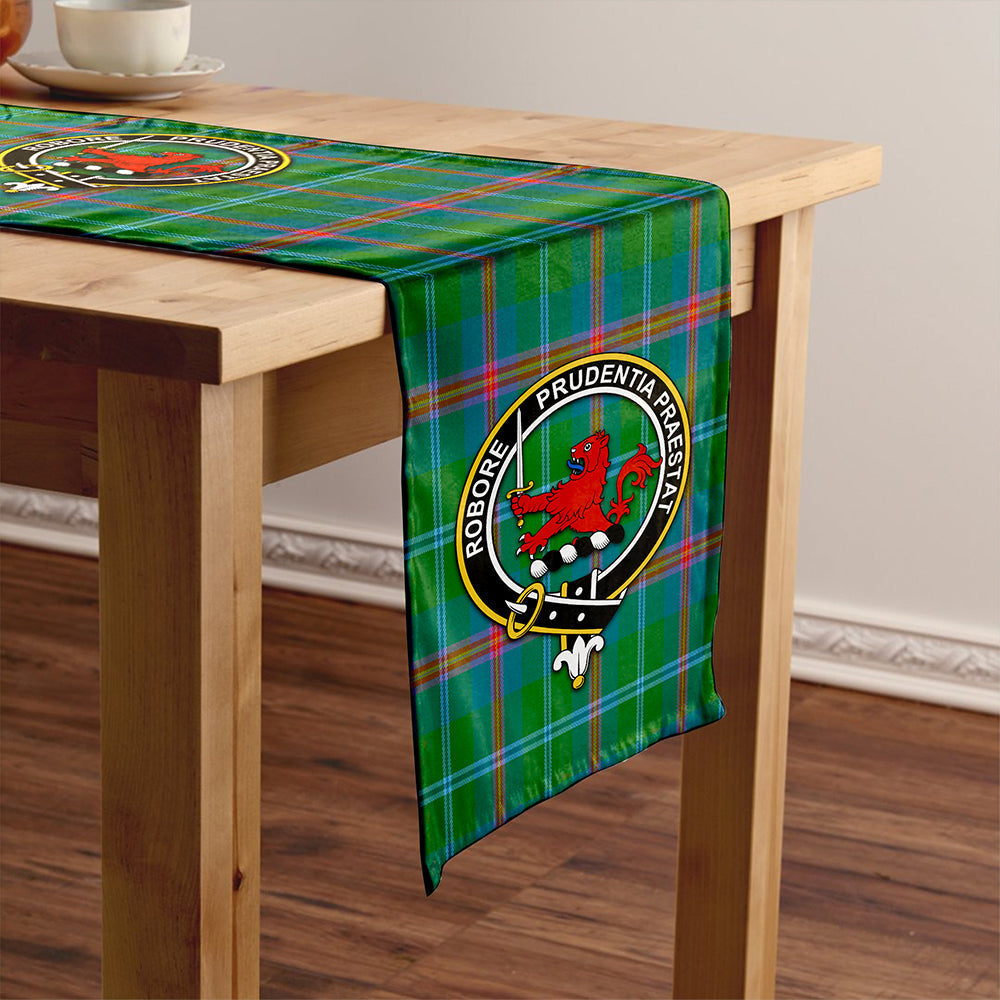 Young Ancient Tartan Crest Table Runner