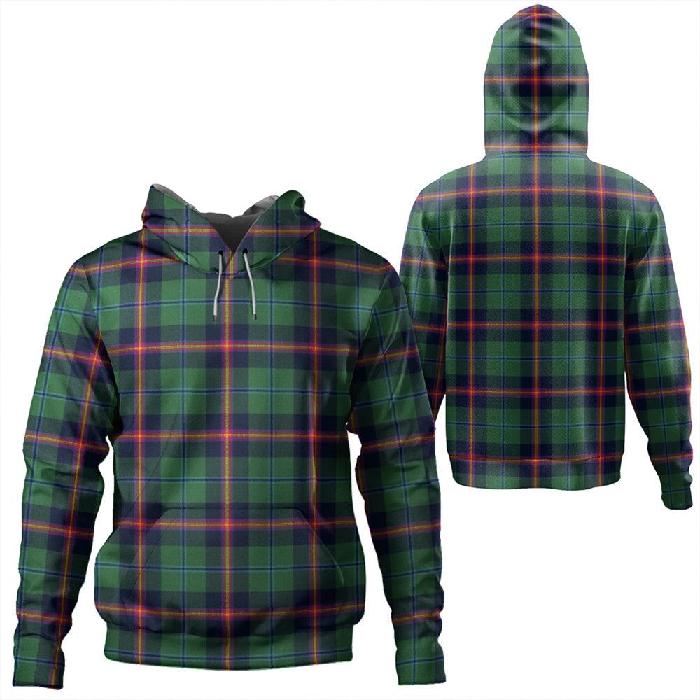 Young Modern Tartan Plaid Hoodie