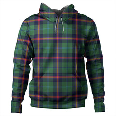 Young Modern Tartan Plaid Hoodie