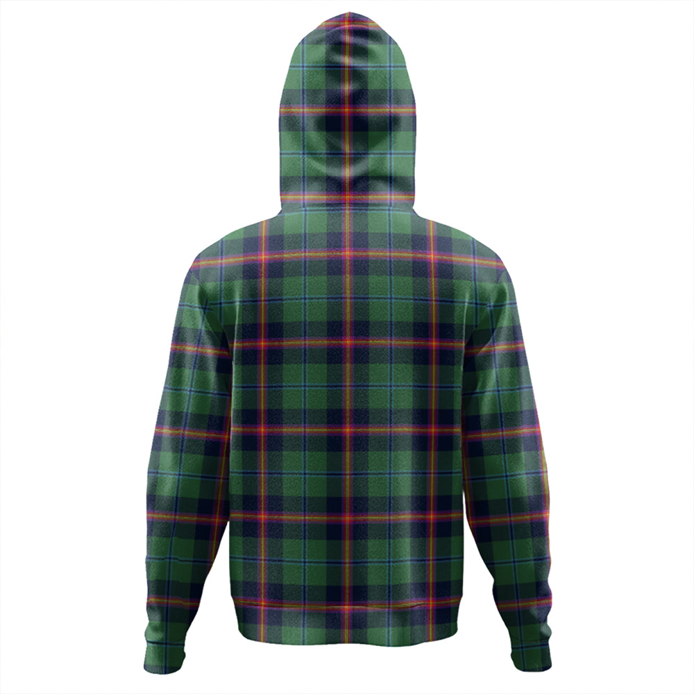 Young Modern Tartan Plaid Hoodie