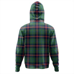 Young Modern Tartan Plaid Hoodie