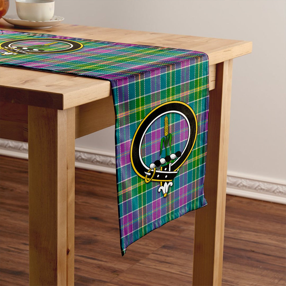 Yule Ancient Tartan Crest Table Runner