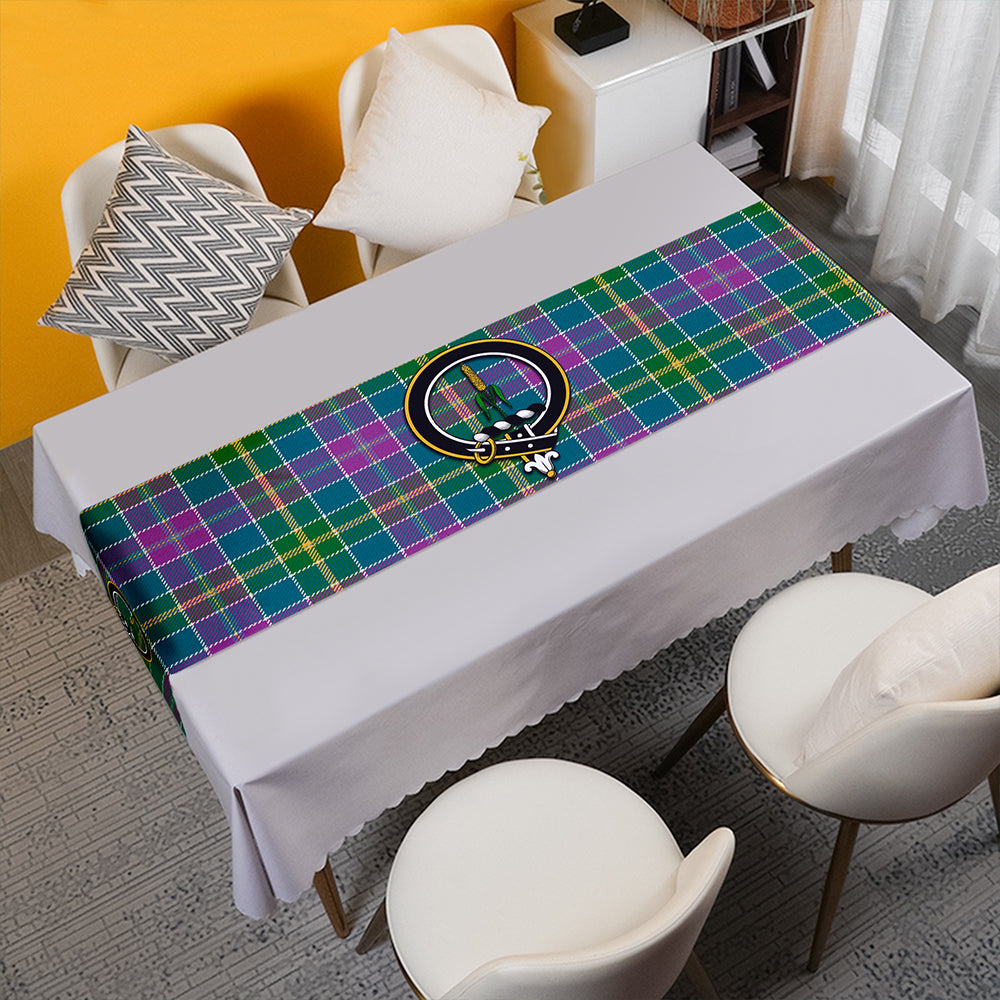 Yule Ancient Tartan Crest Table Runner