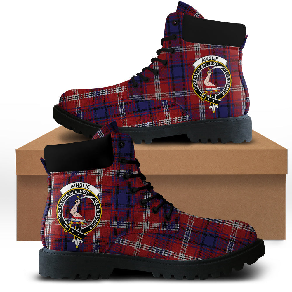 Ainslie Tartan Plaid All Season Boots