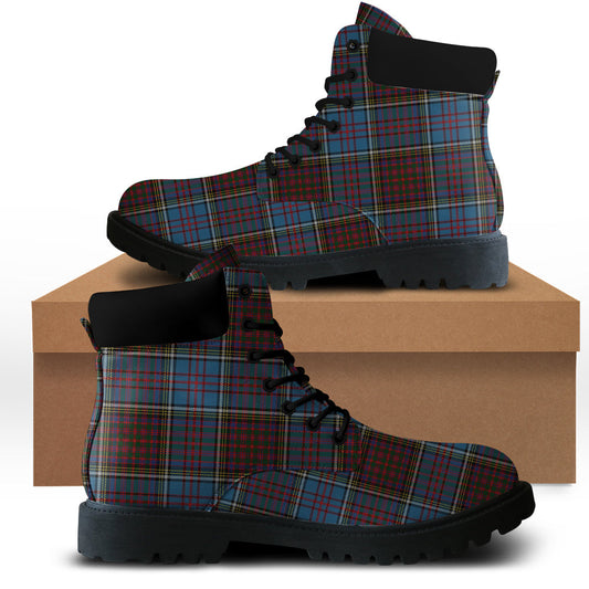 Anderson Highland Society of London Tartan Plaid All Season Boots