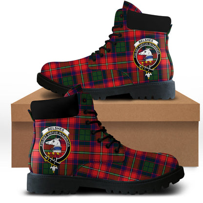 Belshes Tartan Plaid All Season Boots