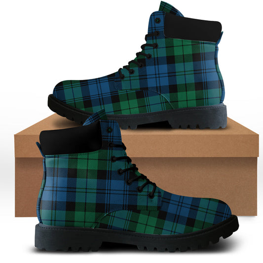 Black Watch Ancient of Canada Tartan Plaid All Season Boots