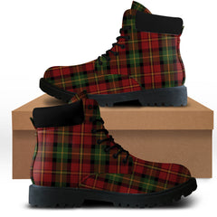 Blackstock Red Dress Tartan Plaid All Season Boots