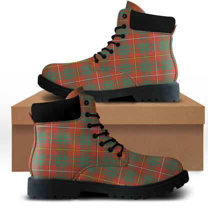 Bruce Ancient Tartan Plaid All Season Boots