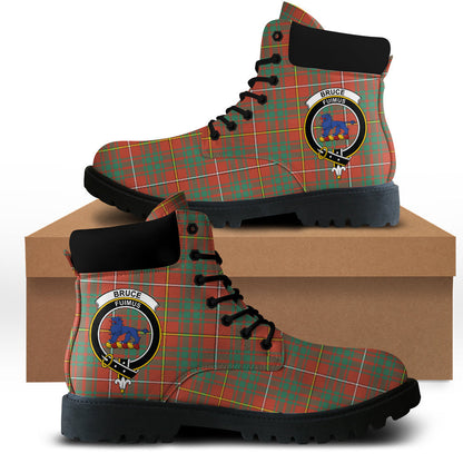 Bruce Ancient Tartan Plaid All Season Boots