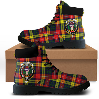 Buchanan Modern Tartan Plaid All Season Boots